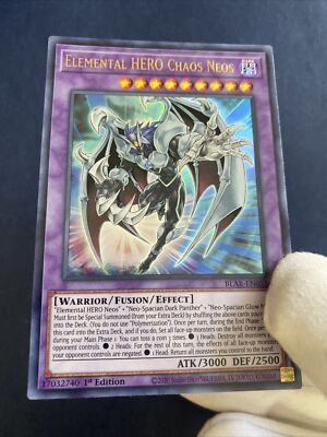 Yugioh! Elemental HERO Chaos Neos BLAR-EN055 Ultra Rare 1st Edition Mint-image
