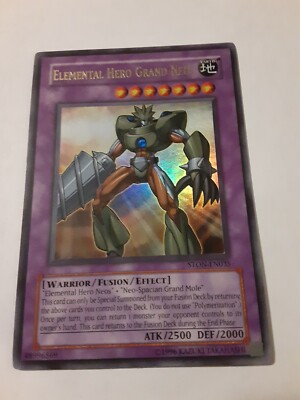 Yugioh! Elemental Hero Grand Neos Ultra Rare Near Mint STON-EN035-image