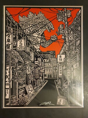 Bam Box Geek Ultra Plus Box Godzilla Art Print 235/500-image