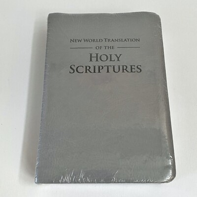 New World Translation of the Holy Scriptures New Sealed Gray Soft Cover-image