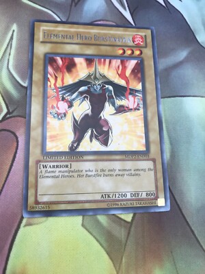 MDP2-EN003 Elemental Hero Burstinatrix Rare Limited Edition Mint Condition-image