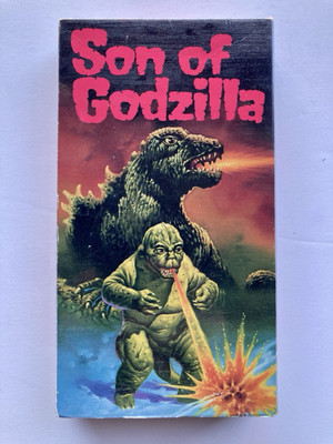 Son of Godzilla (VHS, 1969) Rare 1987 Video Treasures Release Vintage Monster-image