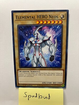 x3 Elemental HERO Neos Common 3x HAC1-EN004 (Near Mint 1st Edition)-image