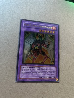 Elemental Hero Phoenix Enforcer Ultimate EOJ-EN032 1st Edition SPANISH VLP-image