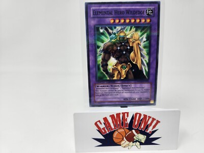 YuGiOh Elemental Hero Wildedge MF02-EN002 Promo Limited Edition Parallel Rare MP-image
