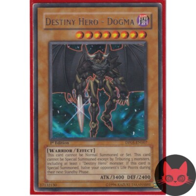 Yugioh Destiny HERO - Dogma DP05-EN007 Rare 1st Edition LP-image