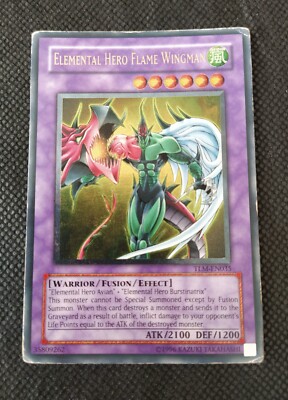 Yu-Gi-Oh! Elemental Hero Flame Wingman - TLM-EN035 Ultimate Rare - PL ENG-image