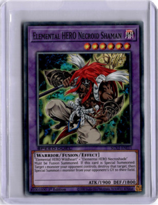 #SGX2-ENE11 - ELEMENTAL HERO NECROID SHAMAN - SPEED DUEL GX - YU-GI-OH-image