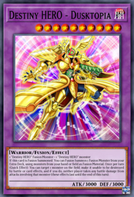 Destiny HERO - Dusktopia - BLC1-EN054 - Common 1st Edition - NM-image