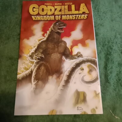 Godzilla, Kingdom Of Monsters, IDW Comics 1-12 Awesome Art And Great Story Line -image