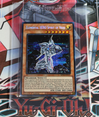 YuGiOh Elemental HERO Spirit of Neos MP23-EN117 1st Ed Prismatic Secret Rare-image