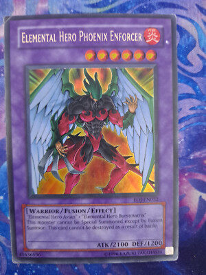 Yu-Gi-Oh - Elemental Hero Phoenix Enforcer - EOJ-EN032 - Ultra Rare - HP-image