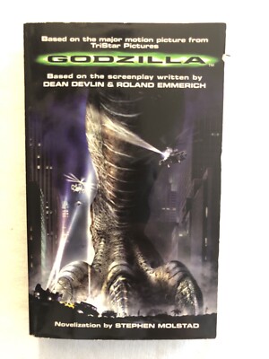 Godzilla by Stephen Molstad (1998, Movie Tie-In Paperback)-image