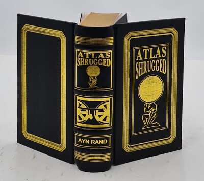 Atlas Shrugged By Rand, Ayn [Premium Leather Bound]-image