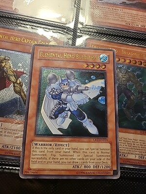 Elemental Hero Bubbleman - CRV-EN014 - Ultimate Rare - Unlimited-image