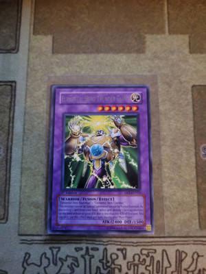 YUGIOH ELEMENTAL HERO THUNDER GIANT DP1-EN011 RARE 1ST EDITION NM-image