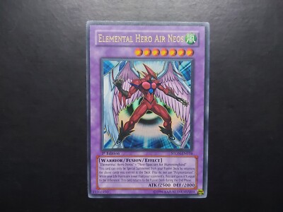Yugioh - Elemental Hero Air Neos STON-EN034 Ultra Rare 1st Edition-image