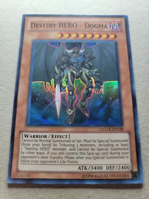 Destiny Hero - Dogma - LCGX-EN128 - Super Rare - Unlimited - YuGiOh-LP -image