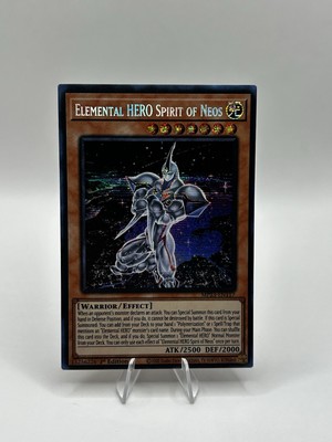 Elemental Hero Spirit of Neos Prismatic Secret Rare MP23-EN117 1st Ed-image