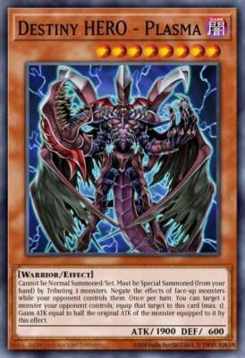 LCGX-EN134 - Destiny HERO - Plasma - Super Rare - Legendary Collection 2: The Du-image