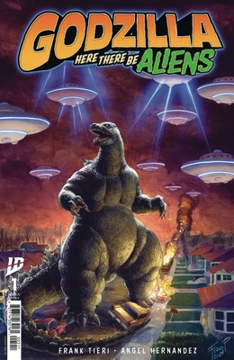 Godzilla: Here There Be Aliens #1 Cover A (Pe)-image