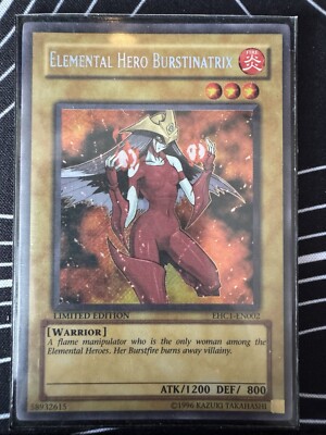 Elemental HERO Burstinatrix EHC1-EN002 Elemental Hero Collection 1-image