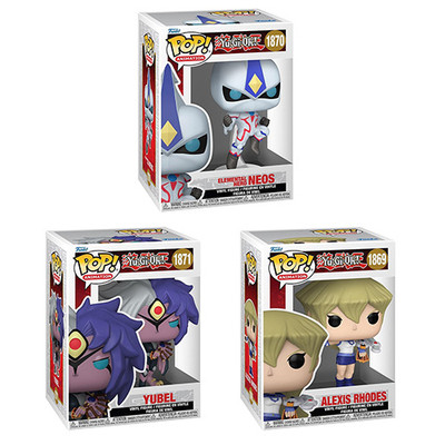 Funko POP Yu-Gi-Oh! Vinyl Figures -SET OF 3 [Alexis Rhodes, E-Hero Neos & Yubel]-image
