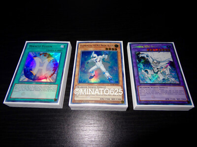 Yugioh Retro Edison Format HERO Beat Deck!-image