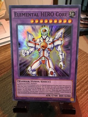 Elemental Hero Core SHVI-ENSE2 Super Rare Limited Edition YuGiOh NM/M-image