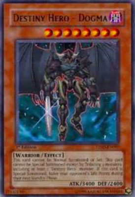 1X NM Destiny Hero - Dogma - DP05-EN007 - Rare 1st Edition - yugioh-image