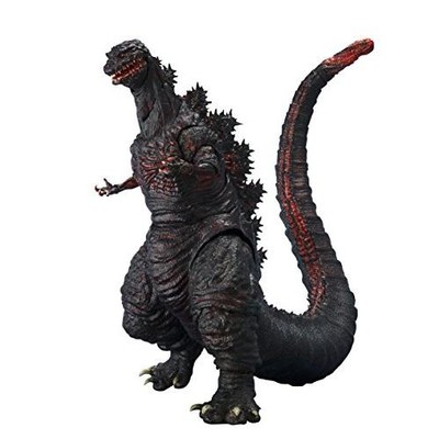 S.H. Monster Arts Shin Godzilla 2016 Approx. 180Mm Pvc Painted Used Item-image