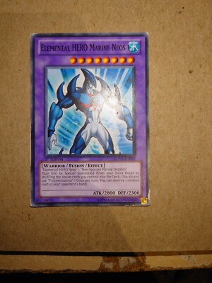 Elemental HERO Marine Neos Lcgx-En062 Yu-Gi-Oh 1st edition-image