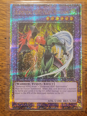 Yugioh Elemental HERO Flame Wingman RA03-EN152 QCSR 1st Edition MINT-image