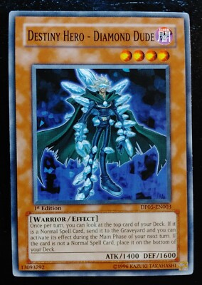 Destiny Hero - Diamond Dude - DP05-EN003 - Common - 1st Edition - Yu-Gi-Oh!-image