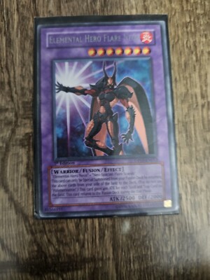 Yugioh Elemental Hero Flare Neos POTD-EN032 Power of the Duelist 1st Edition-image