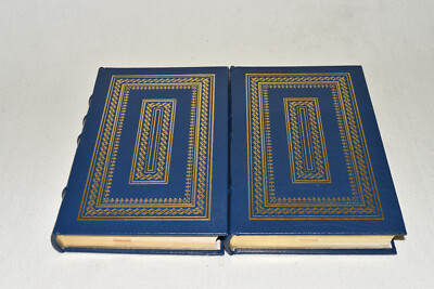 Easton Press 2V ATLAS SHRUGGED Ayn Rand LEATHER 1ST Fountainhead Anthem FINE/OOP-image