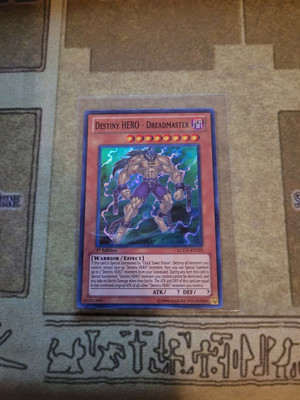 YUGIOH DESTINY HERO DREADMASTER LCGX-EN125 SUPER 1ST ED NM-image