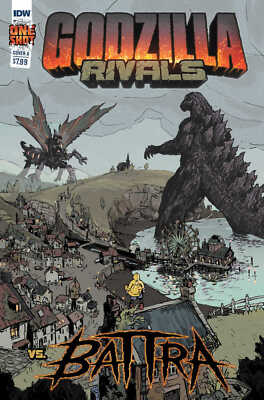Godzilla Rivals vs Battra One Shot Cover A Ono-image