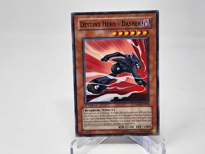 Yu-Gi-Oh! Destiny Hero - Dasher DP05-EN010 Common 1st Edition LP-image