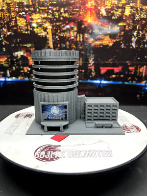 LIGHT UP Building #024 Scaled for SH Monsterarts Hiya Gundam Godzilla Evangelion-image