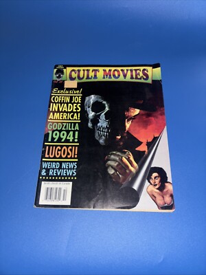 Cult Movie Magazine No.10 1994 Godzilla Lugosi Coffin Joe Weird News-image