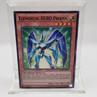 Yugioh TCG - Elemental Hero Prisma FUEN-EN047 - Super Rare - NM-image