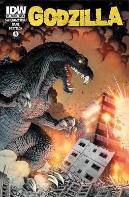 Godzilla 70th Anniversary Foil Classics: Godzilla #1 Cover A (Adams)-image
