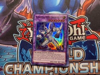 Elemental HERO Brave Neos SAST-EN035 Super Rare NM Yugioh Card-image
