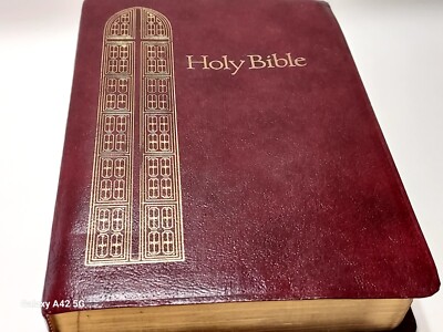 Holy Bible King James Version Nelson Regency Giant Print Red Letter 885CBG KJV-image