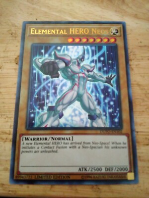 Yu-Gi-Oh! Elemental Hero Neos Limited Edition-image