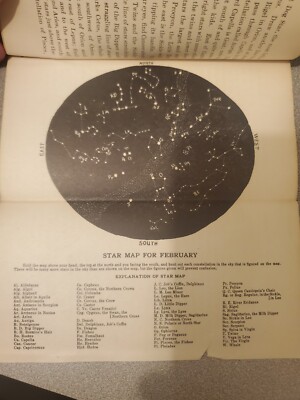 Antique 1925 Field and Camp Notebook, Comtock & Vinal Star map  Ithaca, New York-image