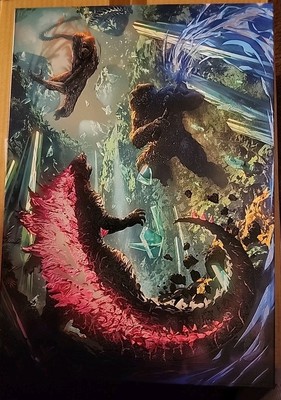 Limited Edition Displate Godzilla Vs Kong 23/1000-image