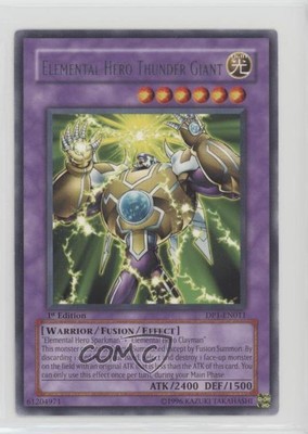 2006 Yu-Gi-Oh! - Duelist Pack: Jaden Yuki Elemental HERO Thunder Giant 00em-image