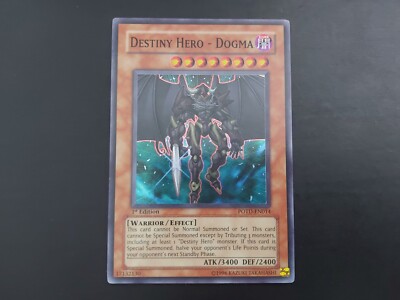 Yugioh - Destiny Hero Dogma POTD-EN014 Super Rare 1st Edition-image